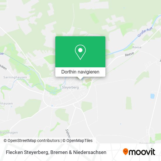 Flecken Steyerberg Karte