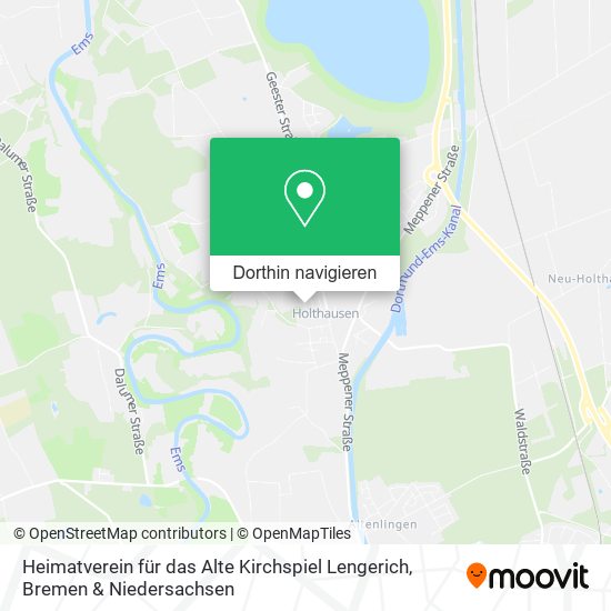 Heimatverein für das Alte Kirchspiel Lengerich Karte