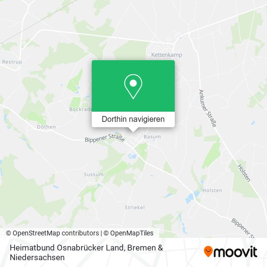 Heimatbund Osnabrücker Land Karte