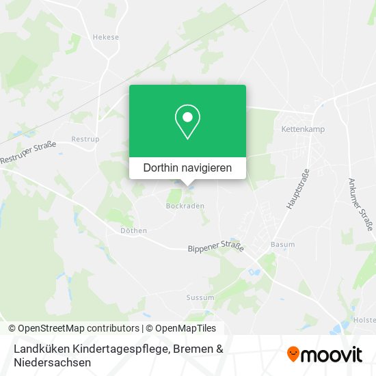 Landküken Kindertagespflege Karte
