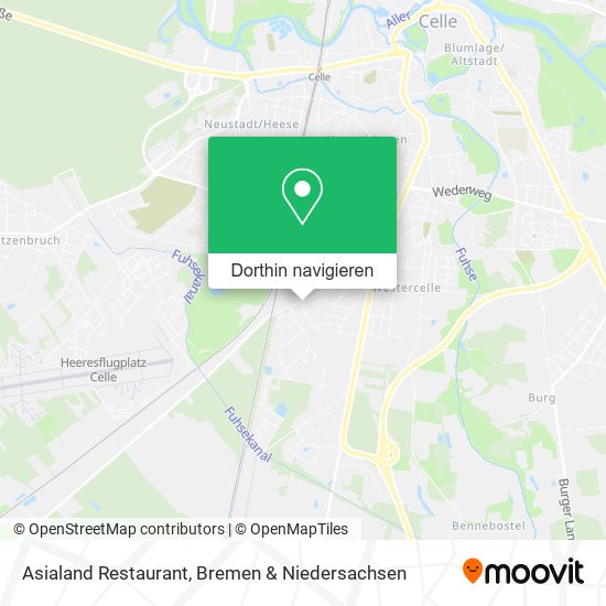 Asialand Restaurant Karte