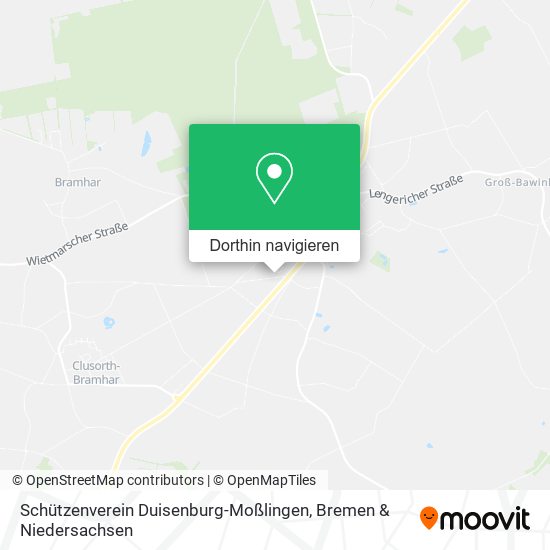 Schützenverein Duisenburg-Moßlingen Karte