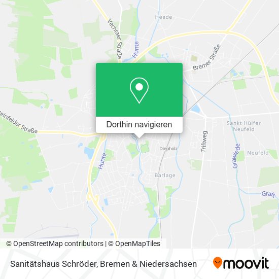 Sanitätshaus Schröder Karte