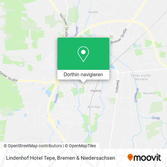 Lindenhof Hotel Tepe Karte