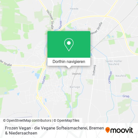 Frozen Vegan - die Vegane Softeismacherei Karte