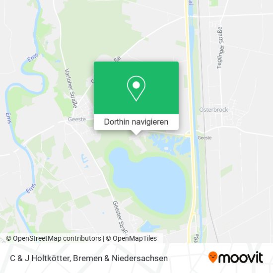 C & J Holtkötter Karte