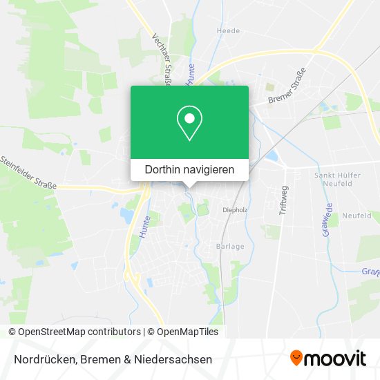 Nordrücken Karte