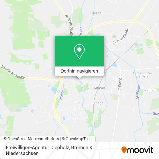 Freiwilligen-Agentur Diepholz Karte