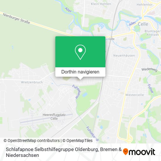 Schlafapnoe Selbsthilfegruppe Oldenburg Karte