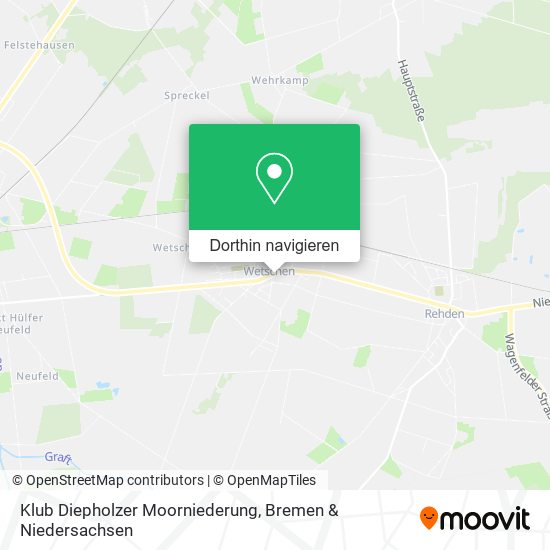 Klub Diepholzer Moorniederung Karte