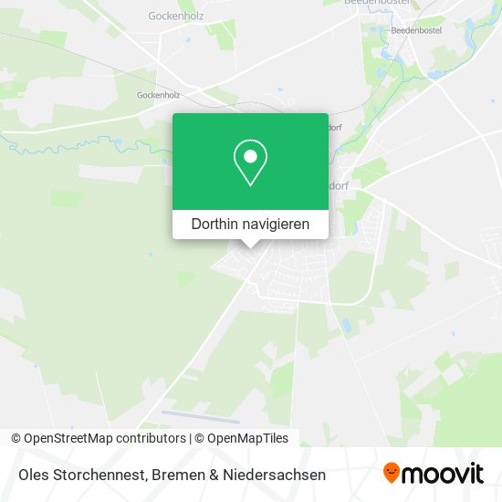 Oles Storchennest Karte