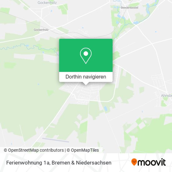 Ferienwohnung 1a Karte