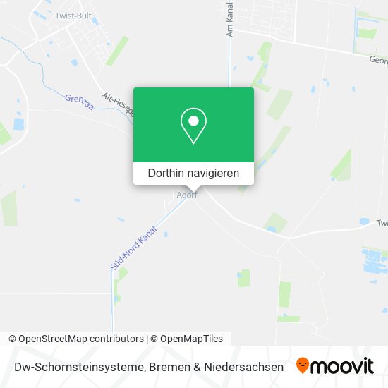 Dw-Schornsteinsysteme Karte