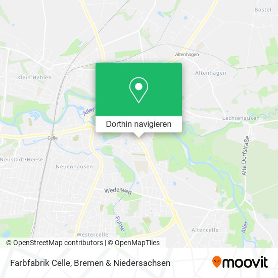 Farbfabrik Celle Karte