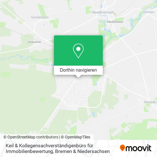 Keil & Kollegensachverständigenbüro für Immobilienbewertung Karte
