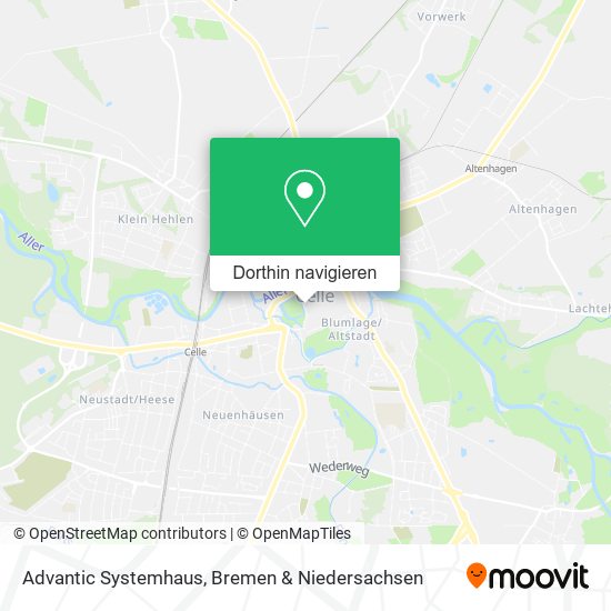 Advantic Systemhaus Karte