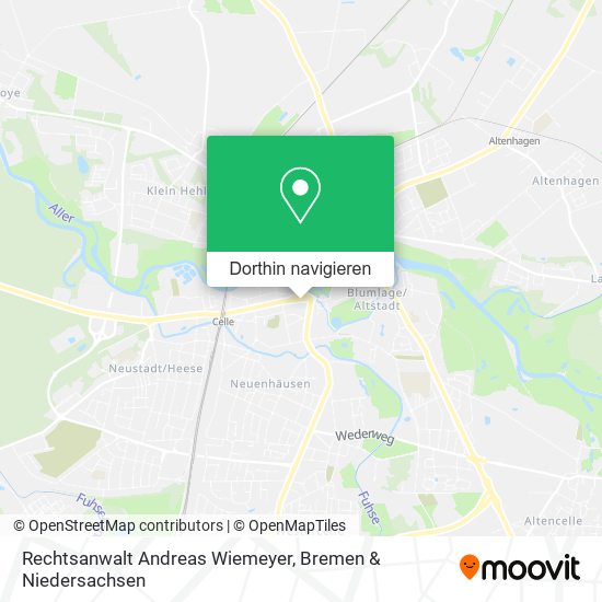 Rechtsanwalt Andreas Wiemeyer Karte