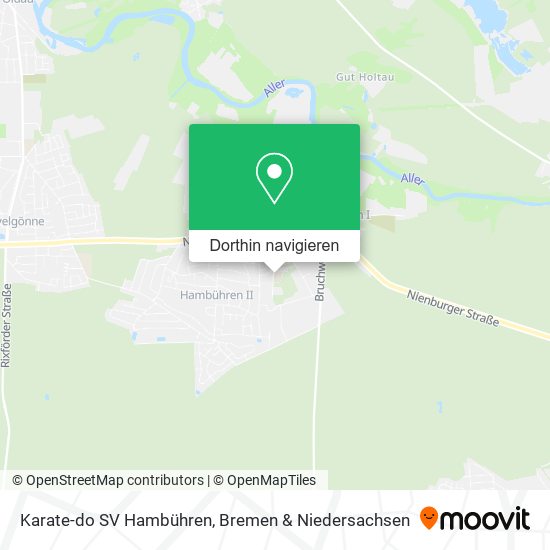 Karate-do SV Hambühren Karte
