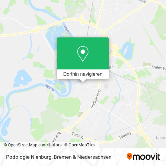 Podologie Nienburg Karte