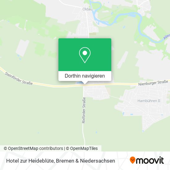 Hotel zur Heideblüte Karte