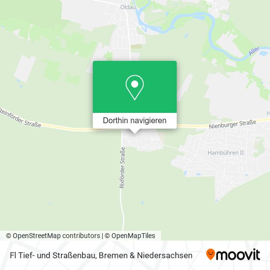 Fl Tief- und Straßenbau Karte