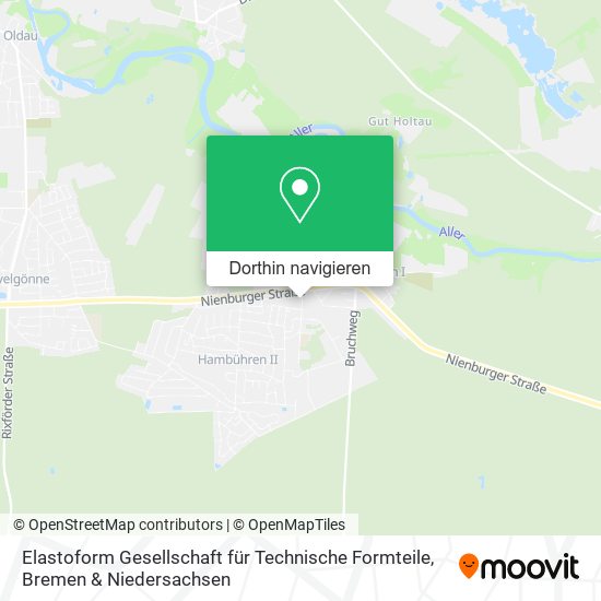 Elastoform Gesellschaft für Technische Formteile Karte