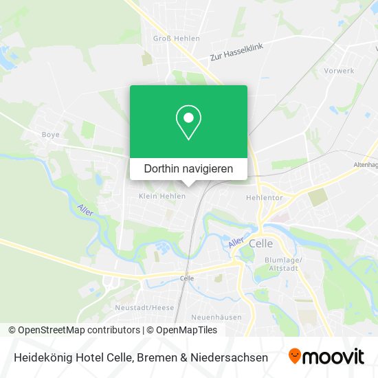 Heidekönig Hotel Celle Karte