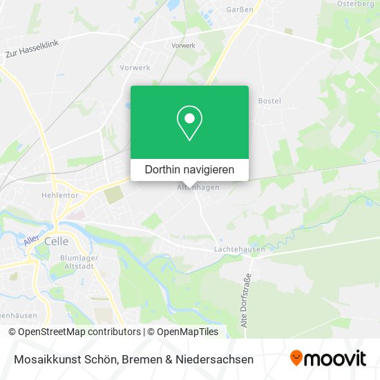 Mosaikkunst Schön Karte