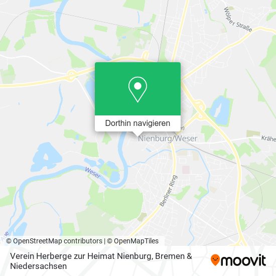 Verein Herberge zur Heimat Nienburg Karte