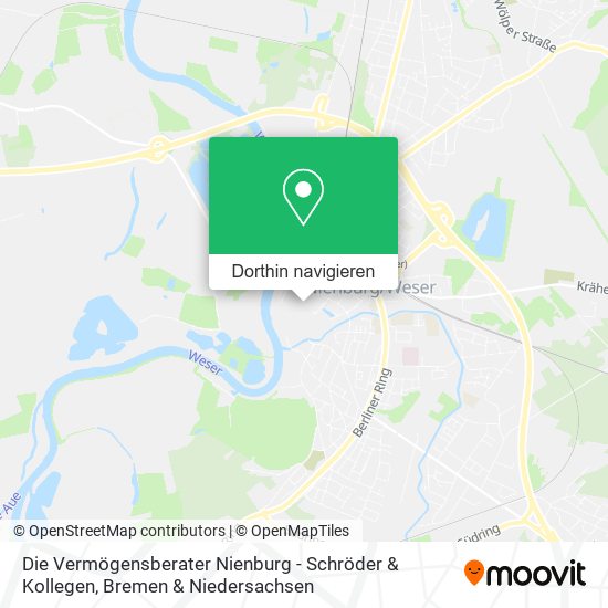 Die Vermögensberater Nienburg - Schröder & Kollegen Karte