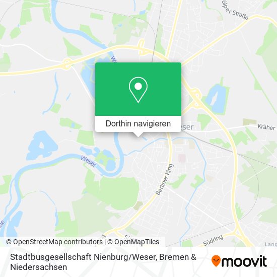 Stadtbusgesellschaft Nienburg / Weser Karte