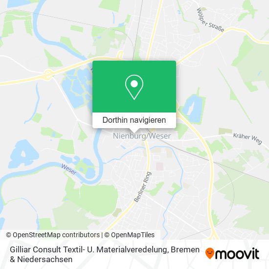 Gilliar Consult Textil- U. Materialveredelung Karte