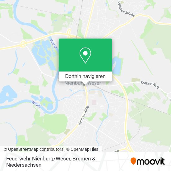Feuerwehr Nienburg/Weser Karte