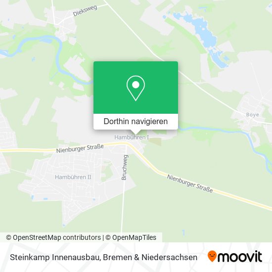 Steinkamp Innenausbau Karte