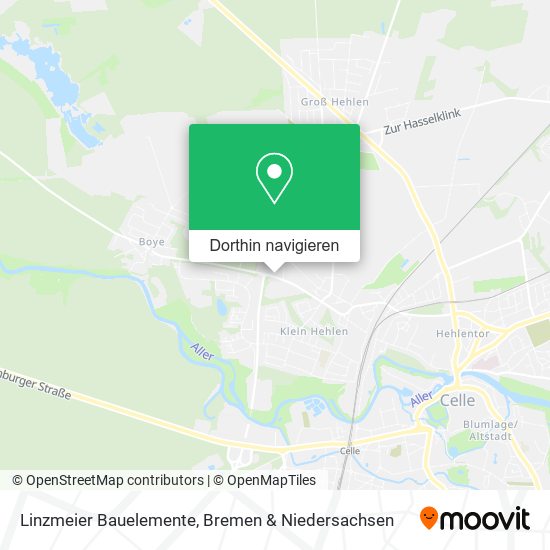 Linzmeier Bauelemente Karte