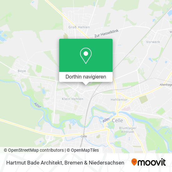 Hartmut Bade Architekt Karte