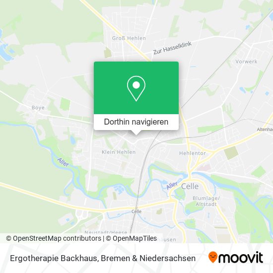 Ergotherapie Backhaus Karte