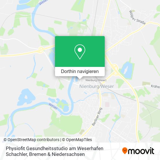 Physiofit Gesundheitsstudio am Weserhafen Schachler Karte