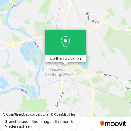 Branchenbuch Erichshagen Karte