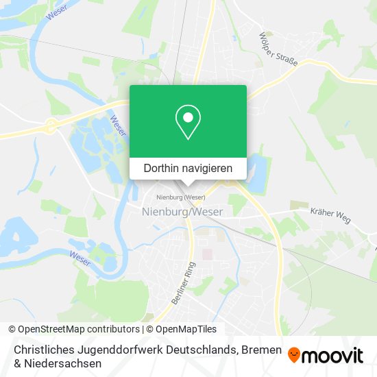 Christliches Jugenddorfwerk Deutschlands Karte