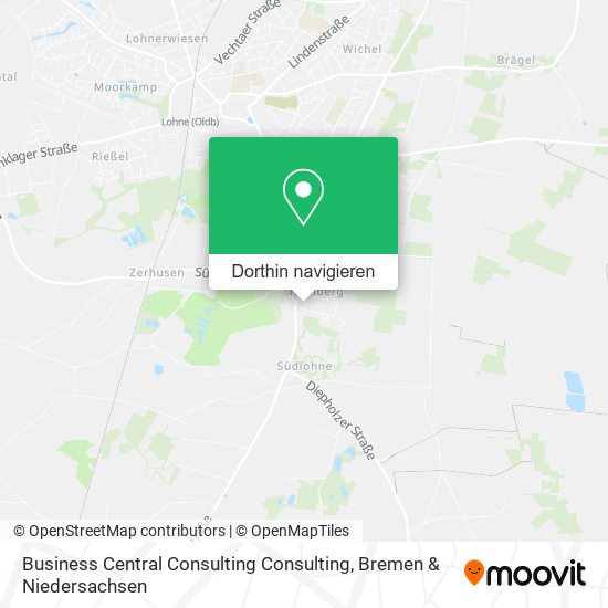 Business Central Consulting Consulting Karte