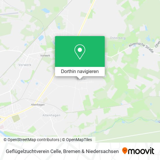 Geflügelzuchtverein Celle Karte