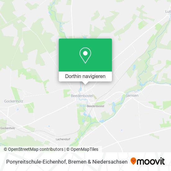 Ponyreitschule-Eichenhof Karte