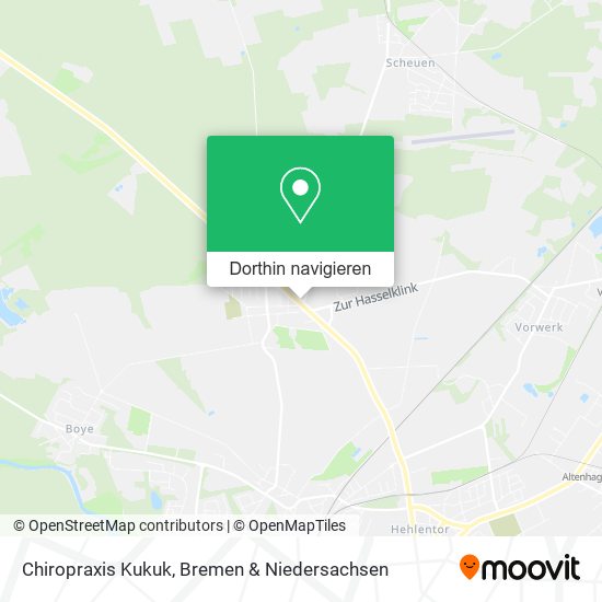 Chiropraxis Kukuk Karte