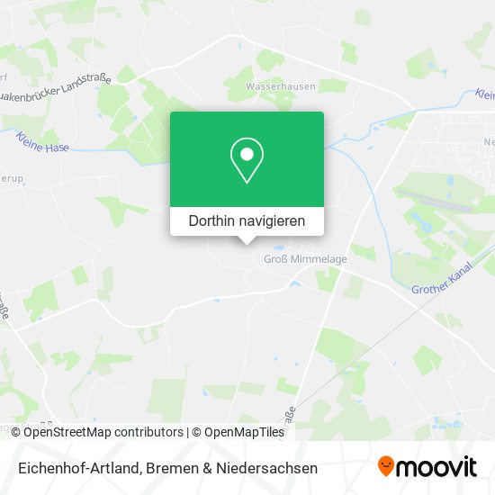 Eichenhof-Artland Karte