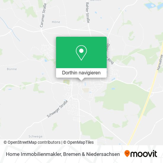 Home Immobilienmakler Karte