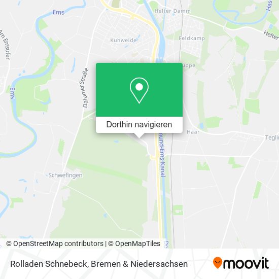 Rolladen Schnebeck Karte