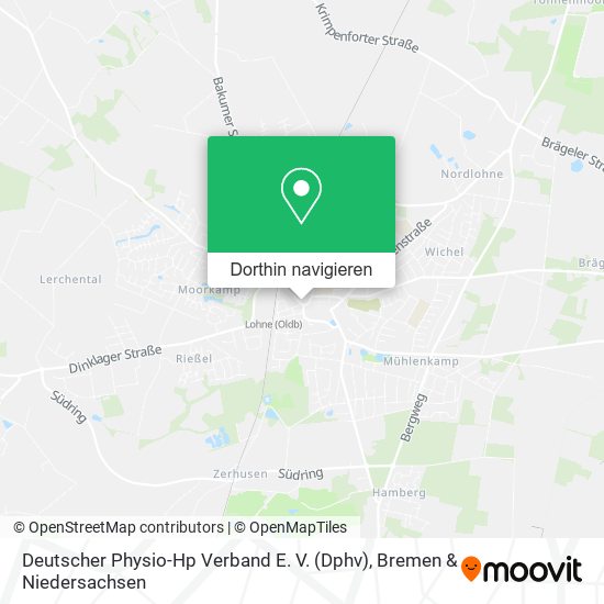 Deutscher Physio-Hp Verband E. V. (Dphv) Karte