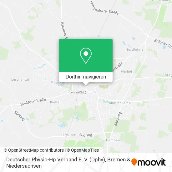 Deutscher Physio-Hp Verband E. V. (Dphv) Karte