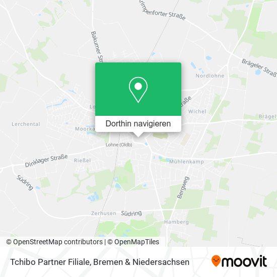 Tchibo Partner Filiale Karte